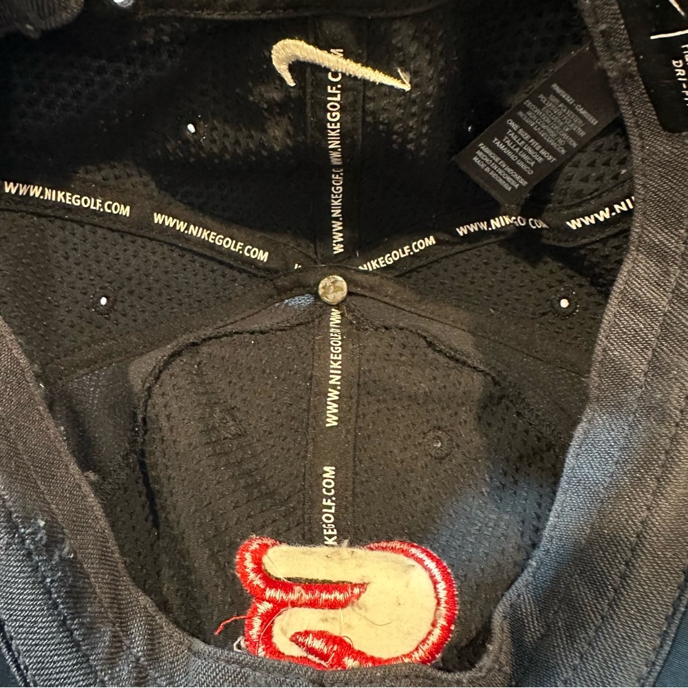 Nike Golf x CycleBar Black Performance Hat OSFM - Picture 7 of 13
